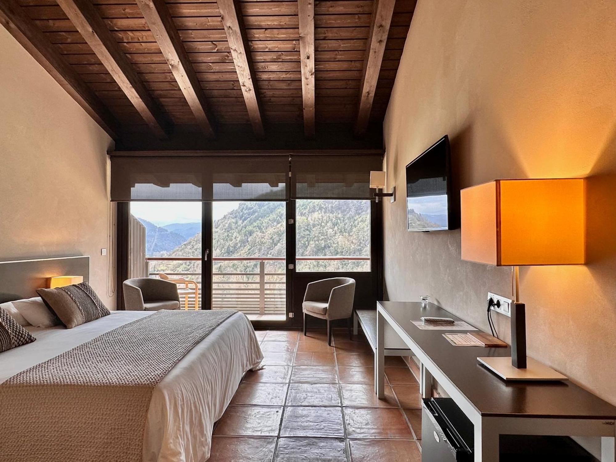 Hotel Rural-Spa Resguard Dels Vents Ribes De Freser Buitenkant foto