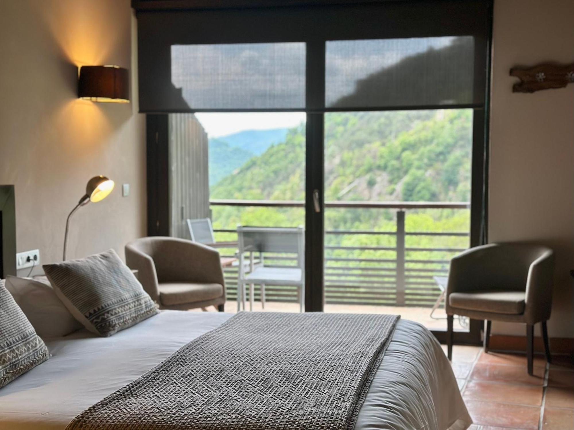 Hotel Rural-Spa Resguard Dels Vents Ribes De Freser Buitenkant foto