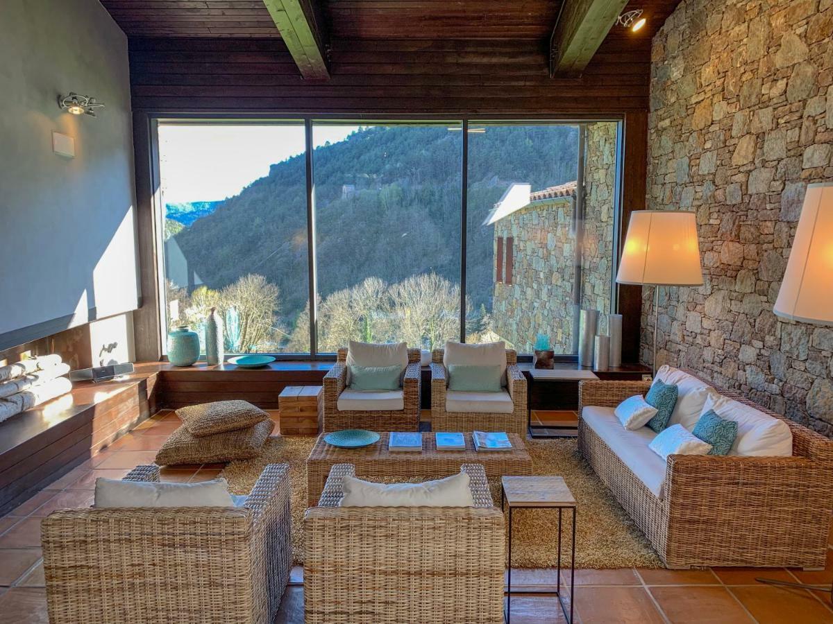 Hotel Rural-Spa Resguard Dels Vents Ribes De Freser Buitenkant foto
